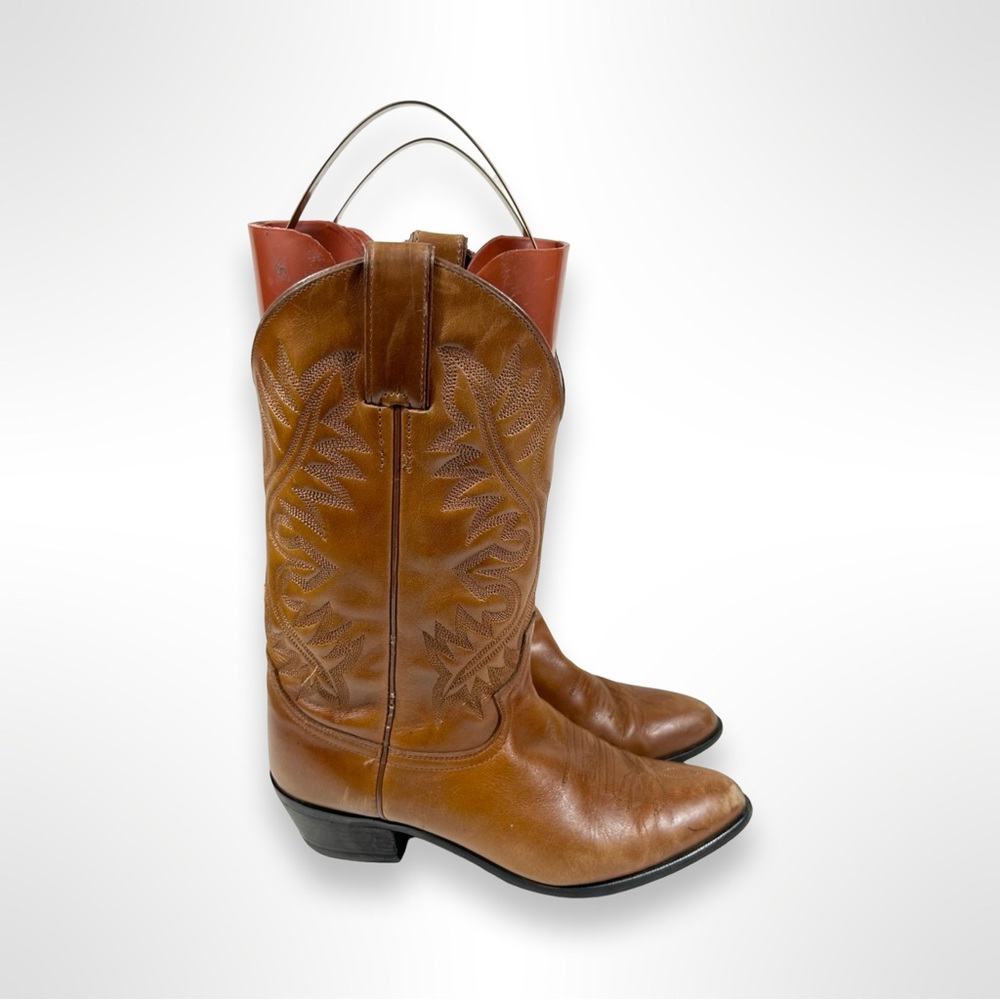 JUSTIN BASICS vintage 90s western boots - Picture 2 of 6